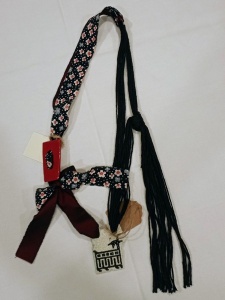 Collana "Preziosa", disegno caprette "Maria Lai"